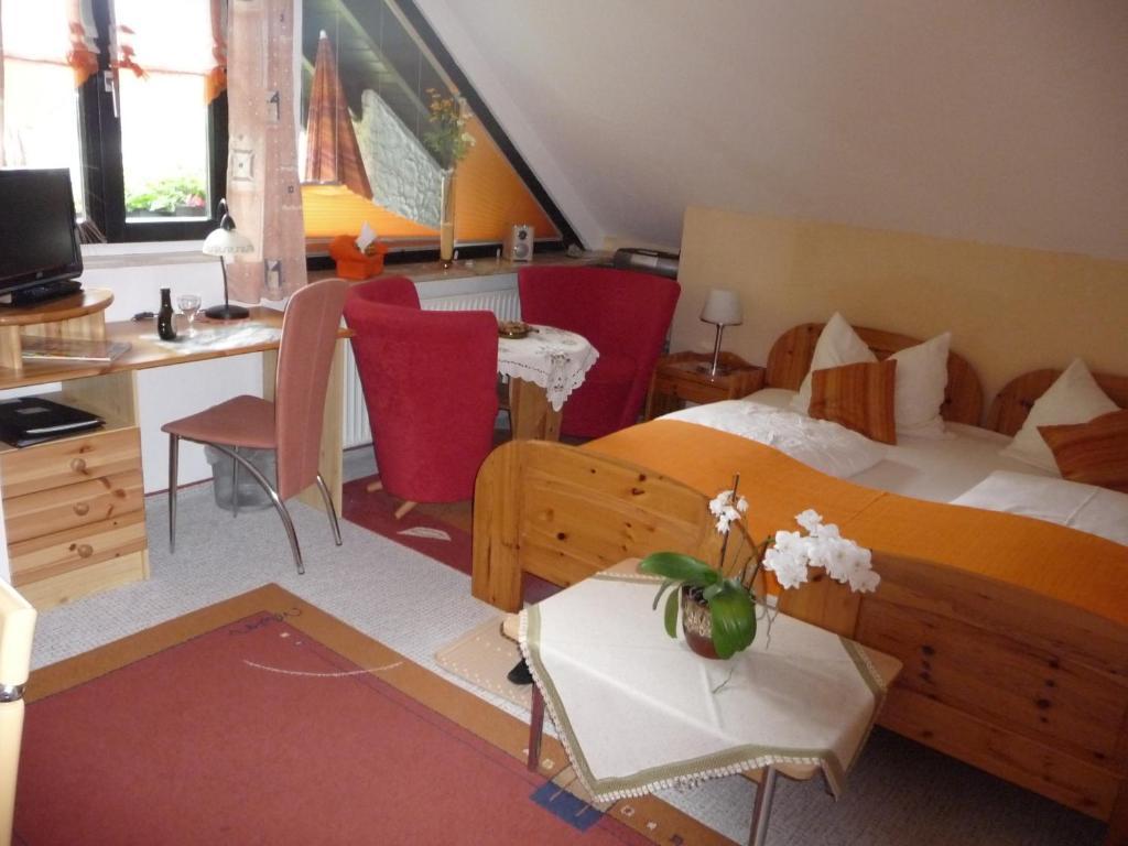 Penzion Landhaus Hubertus Litzendorf Pokoj fotografie